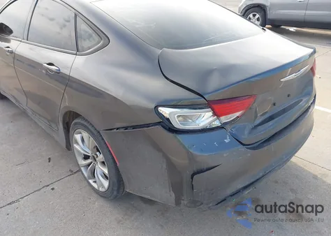 2015 Chrysler 200 S из США, поврежденный, VIN 1C3CCCBB3FN511559